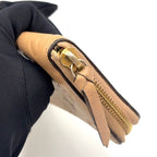 Louis Vuitton Zippy Wallet Monogram Empreinte Tourterelle Leather Beige Round — view 7