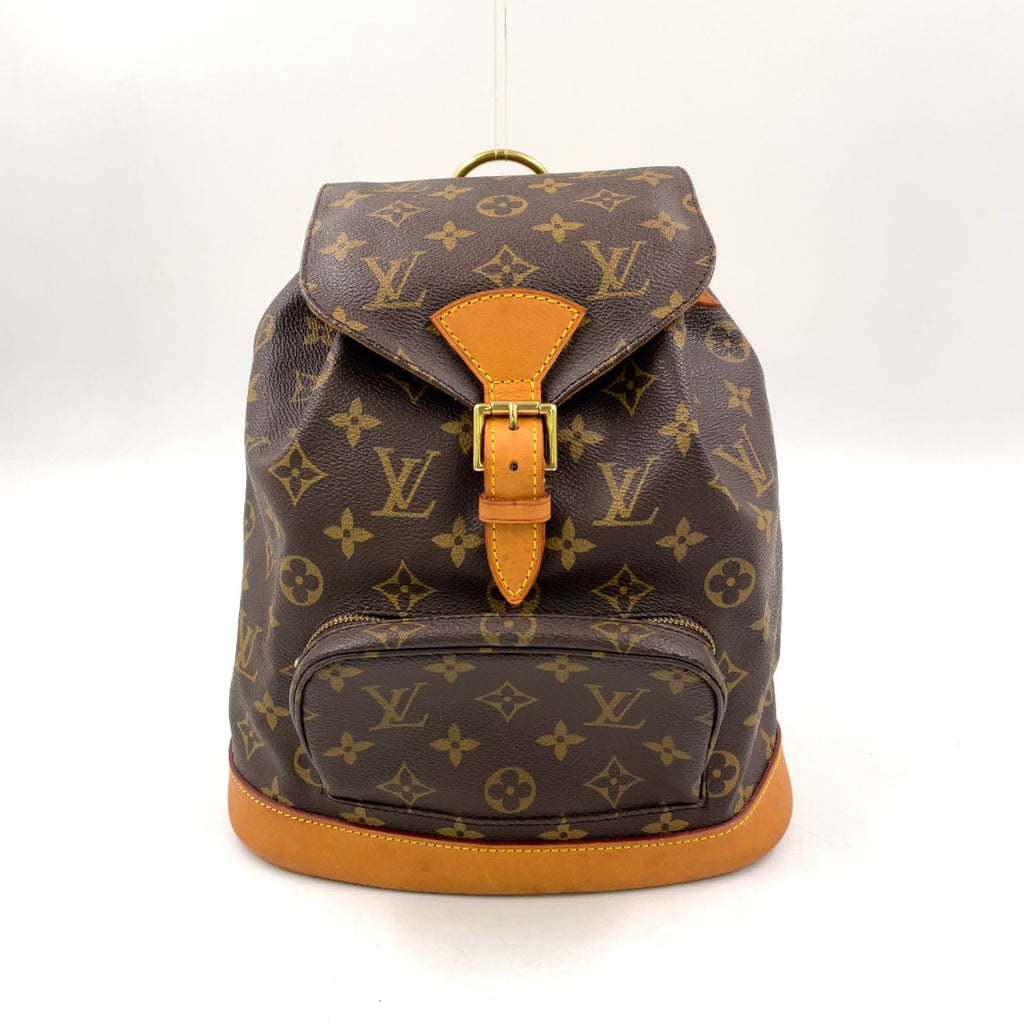 Louis Vuitton Montsouris MM Monogram Leather Backpack