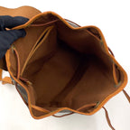 Louis Vuitton Montsouris MM Monogram Leather Backpack — view 3