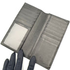 Gucci Micro Guccissima Leather Black Bifold Wallet — view 3
