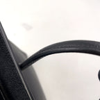 Gucci GG Supreme Shoulder Strap Leather Black Tote Bag Silver — view 6