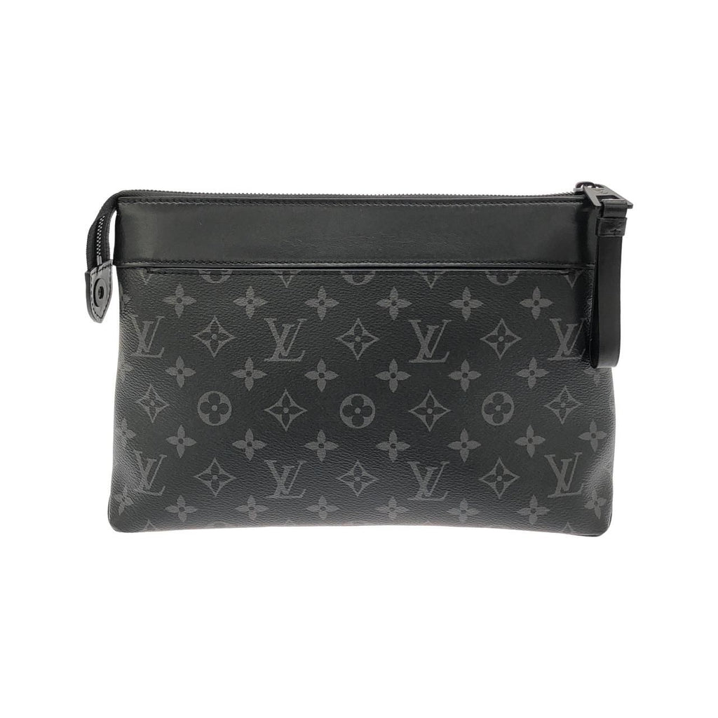 Louis Vuitton Monogram Eclipse Pochette Voyage Souple Bag — view 2
