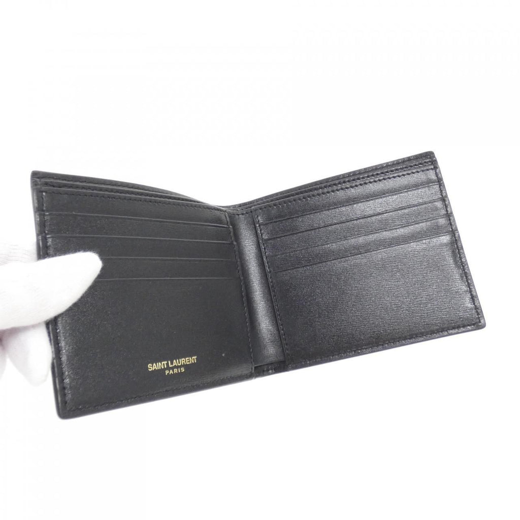 Saint Laurent Tiny Cassandra East West Wallet Billfold — view 6