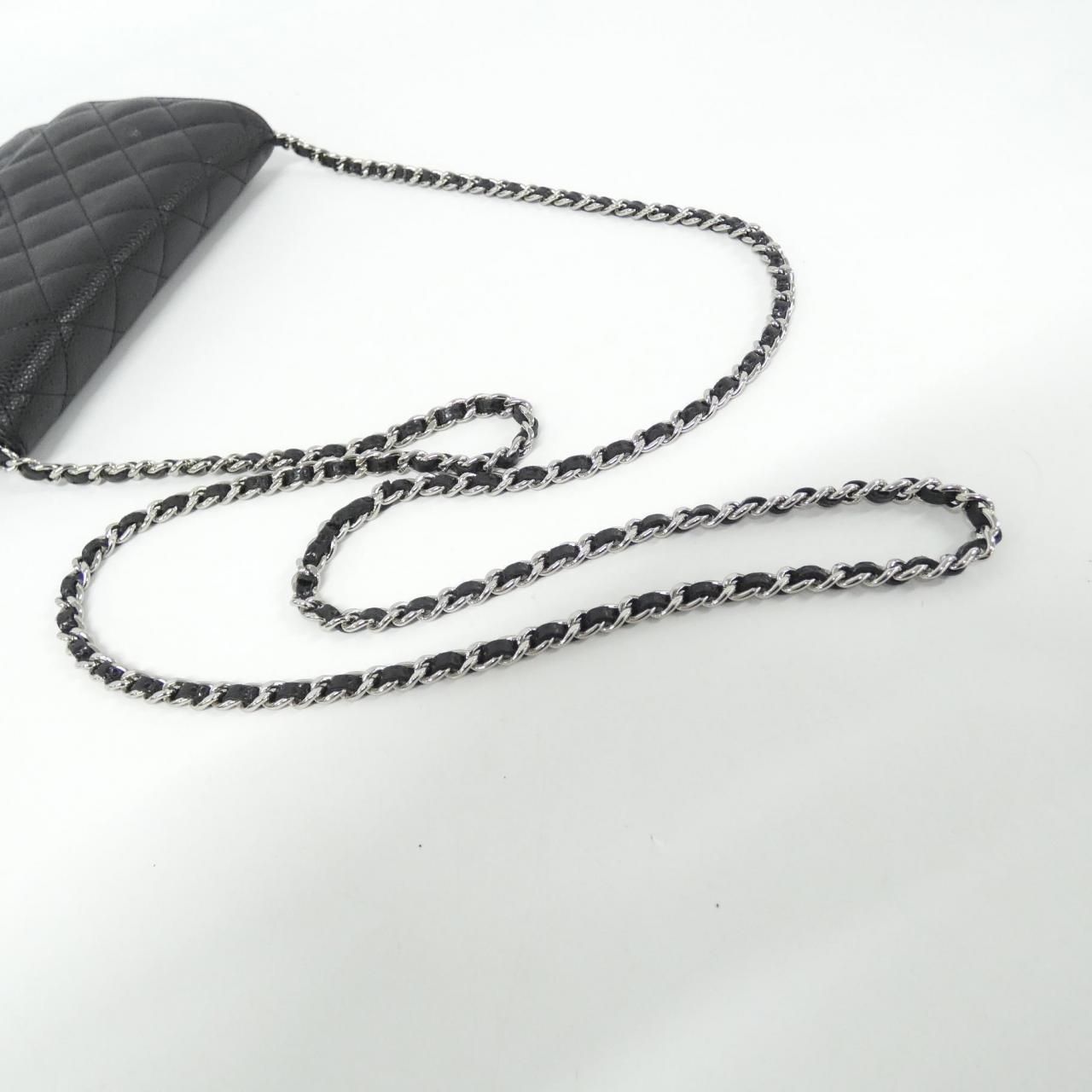 Chanel Timeless Classic Line Chain Wallet Shoulder Bag — view 6