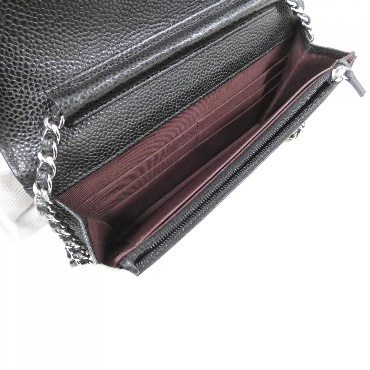 Chanel Timeless Classic Line Chain Wallet Shoulder Bag — view 8