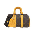 Louis Vuitton Monogram Macassar Keepall Bandouliere 25 Boston Bag