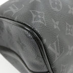 Louis Vuitton Monogram Eclipse Keepall Bandouliere 35 Boston Bag — view 2