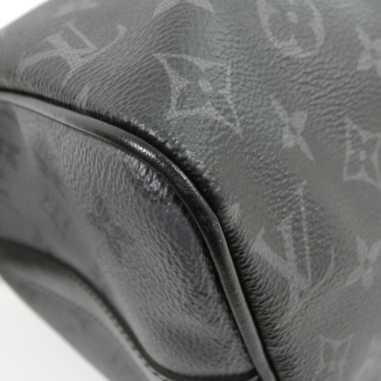 Louis Vuitton Monogram Eclipse Keepall Bandouliere 35 Boston Bag — view 2