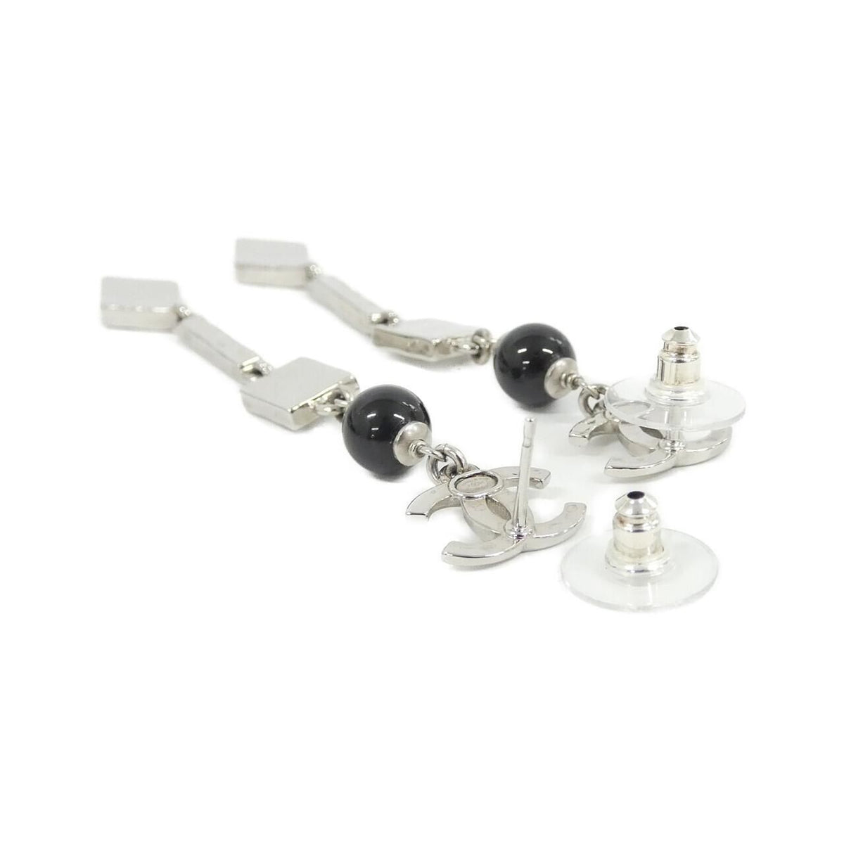 Chanel Earrings Silver — view 3