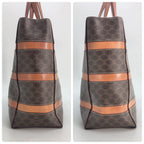 Celine Macadam Tote Bag Caramel Color Brown GH — view 5