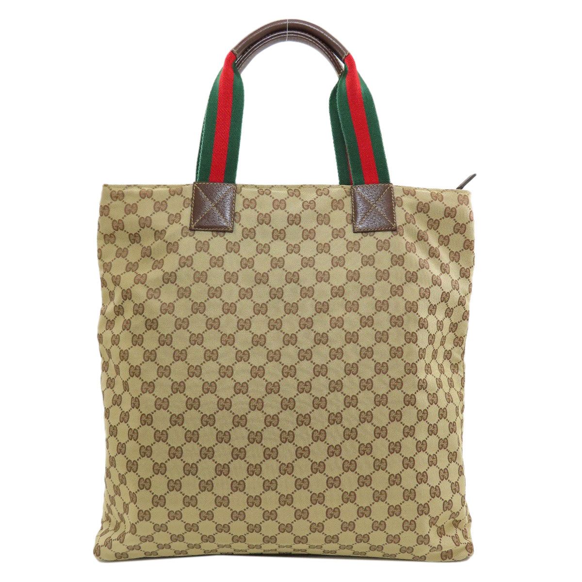 Gucci GG Pattern Sherry Line Tote Bag Canvas — view 2