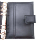 Gucci GG Guccissima Agenda Notebook Cover Holder Six Hole Ring Binder Note Black — view 8
