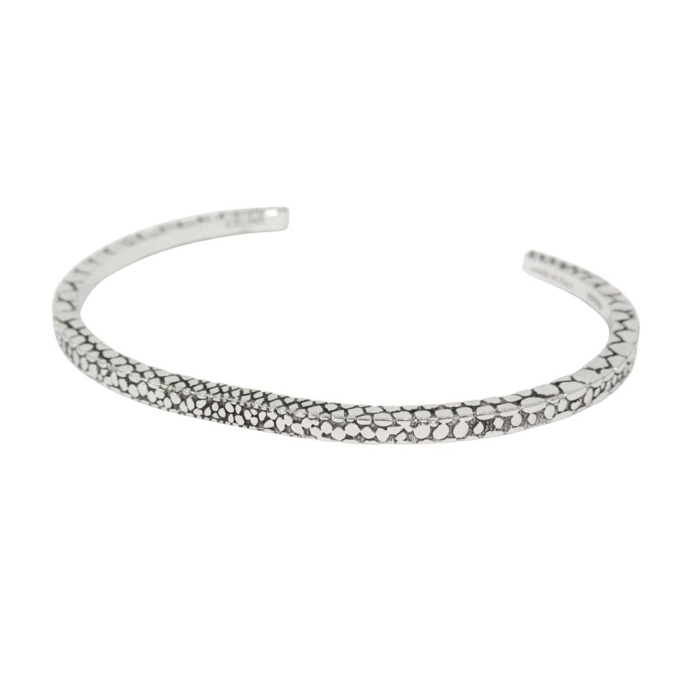 Celine Animal Square Bracelet Bangle Brass C 2 Vintage Silver