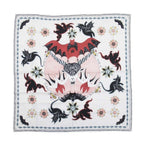 Dior le Diable Scarf Large Format Silk Twill Tarot Card Devil Off White