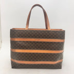 Celine Macadam Tote Bag Caramel Color Brown GH