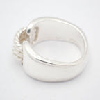 Hermes Schrois Ring 925 Sterling Silver 51 No Pawn — view 3