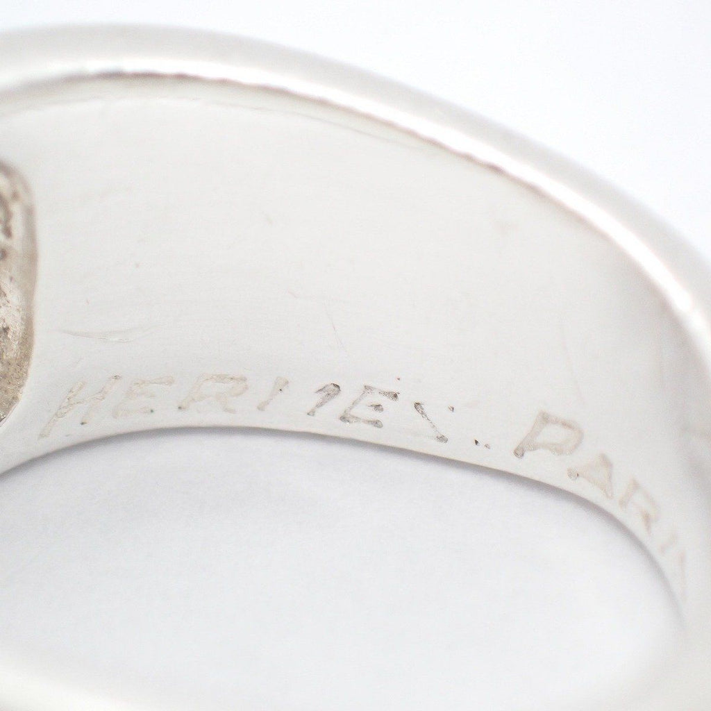Hermes Schrois Ring 925 Sterling Silver 51 No Pawn — view 4