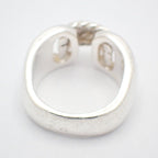 Hermes Schrois Ring 925 Sterling Silver 51 No Pawn — view 2