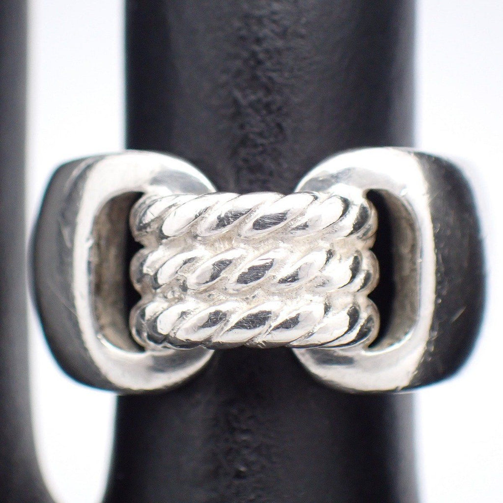 Hermes Schrois Ring 925 Sterling Silver 51 No Pawn — view 6
