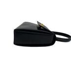 Celine Vintage Star Ball Calf Leather 2-Way Handle Shoulder Bag Black — view 6