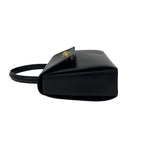 Celine Vintage Star Ball Calf Leather 2-Way Handle Shoulder Bag Black — view 5