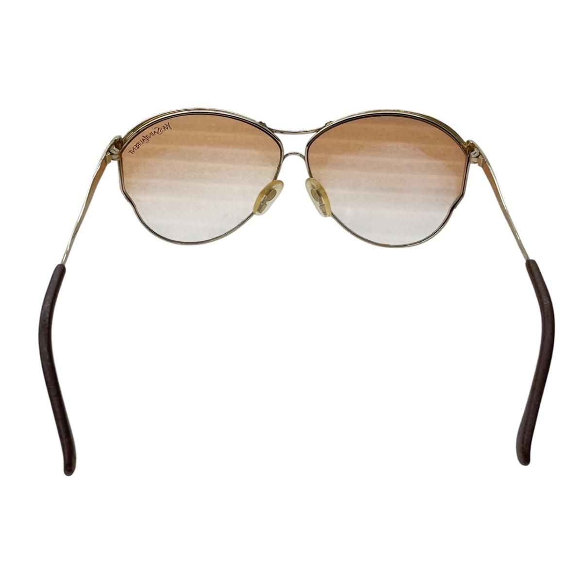 Saint Laurent Sunglasses Brown YSL Eyewear — view 4