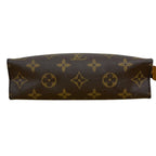 Louis Vuitton Posh Twill 19 Monogram Pouch Canvas — view 3
