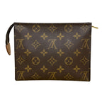 Louis Vuitton Posh Twill 19 Monogram Pouch Canvas — view 2