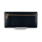 Loewe Pebble Continental Wallet Black Gold Leather — view 4