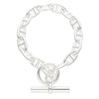 Hermes Chaine D'ancre GM Silver Bracelet