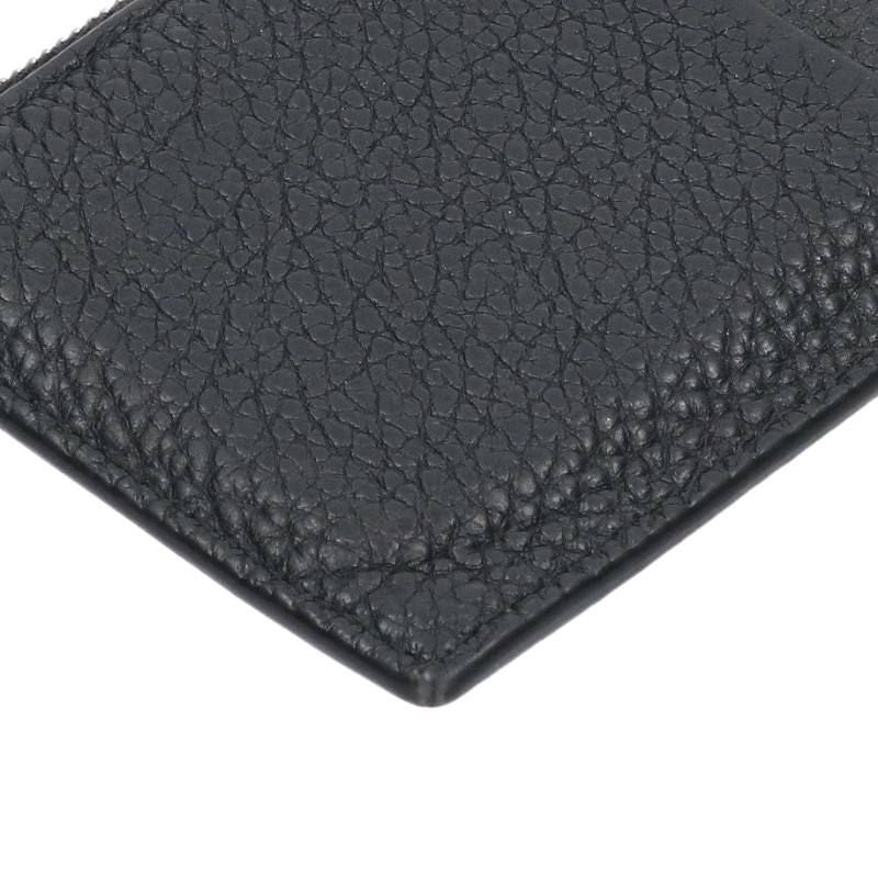 Prada Leather Coin Purse with Triangular Plate — view 4