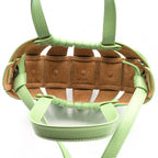 Bottega Veneta the Shell Light Green Leather 2-Way Handle Shoulder Bag — view 5