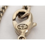 Chanel CC Logo Feather Faux Pearl Rhinestone Gold Necklace — view 8