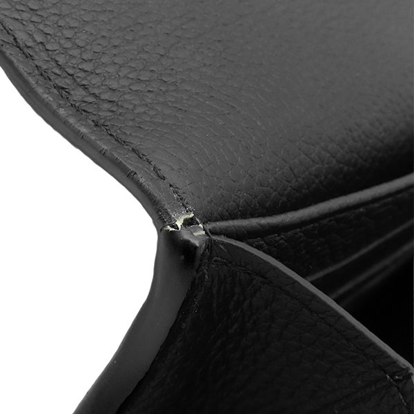 Louis Vuitton Wallet Portefeuille Sarah Monogram Empreinte Noir Gold Envelope — view 7