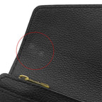 Louis Vuitton Wallet Portefeuille Sarah Monogram Empreinte Noir Gold Envelope — view 8