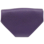 Hermes le Vanquatre Veau Epsom Violet Silver Coin Purse — view 2