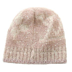 Louis Vuitton Monogram Knit Cap Hat Mohair Blend Sequins Pink — view 2