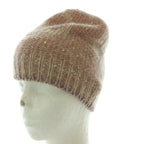 Louis Vuitton Monogram Knit Cap Hat Mohair Blend Sequins Pink — view 5