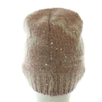 Louis Vuitton Monogram Knit Cap Hat Mohair Blend Sequins Pink — view 7
