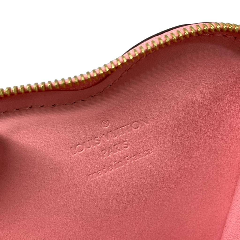 Louis Vuitton Coin Purse Monogram Vernis Portomonecourt Pink Valentine Limited — view 4