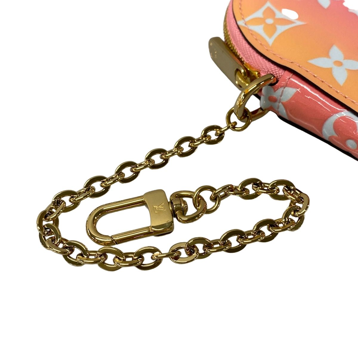 Louis Vuitton Coin Purse Monogram Vernis Portomonecourt Pink Valentine Limited — view 6