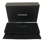 Chanel Coin Purse Quilted Light Gray Zip Around — view 8