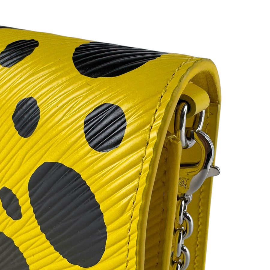 Louis Vuitton Chain Wallet Crossbody Shoulder Bag LV YK Yayoi Kusama — view 5