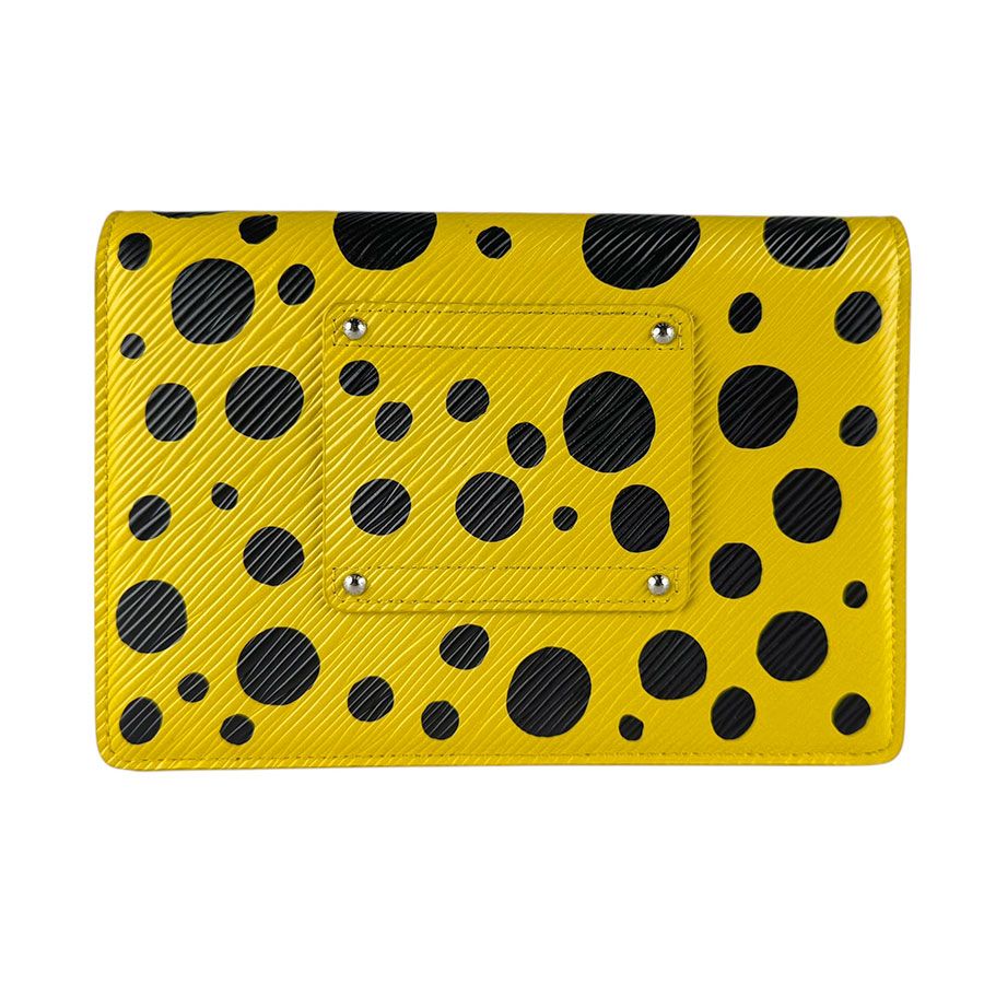 Louis Vuitton Chain Wallet Crossbody Shoulder Bag LV YK Yayoi Kusama — view 3