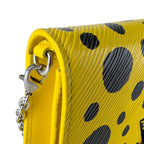 Louis Vuitton Chain Wallet Crossbody Shoulder Bag LV YK Yayoi Kusama — view 6
