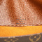 Louis Vuitton Monogram Musette Crossbody Shoulder Bag Brown Leather — view 5