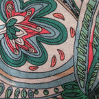 Hermes Carre Geant 140 le Jardin de la Maharani's Garden Cashmere Silk Large — view 6