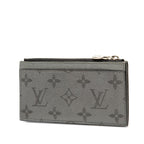 Louis Vuitton Monogram Taigarama Coin Card Holder Fragment Case Gray — view 2