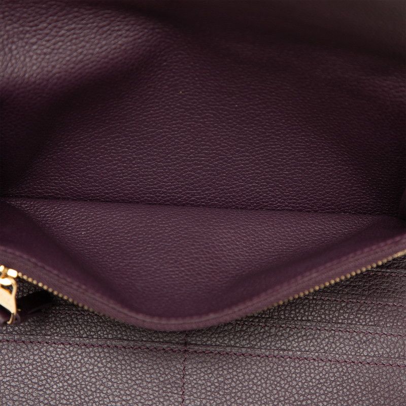 Louis Vuitton Monogram Empreinte Portefeuille Virtuose Trifold Wallet Purple — view 5