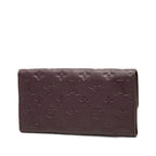 Louis Vuitton Monogram Empreinte Portefeuille Virtuose Trifold Wallet Purple — view 2